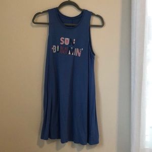 “Sun Bummin’” swimsuit coverup